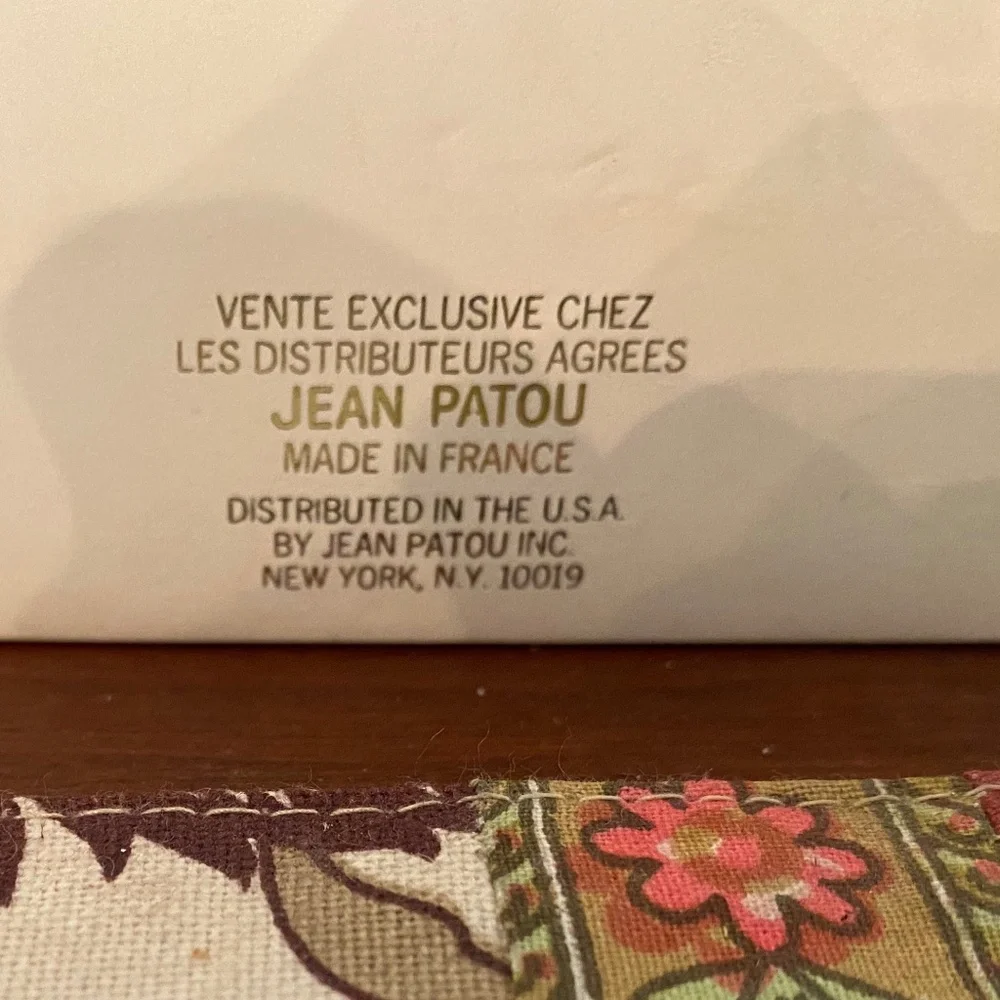 Vintage Eau De Joy By Jean Patou Perfume w/ Box used - Picture 4 of 5